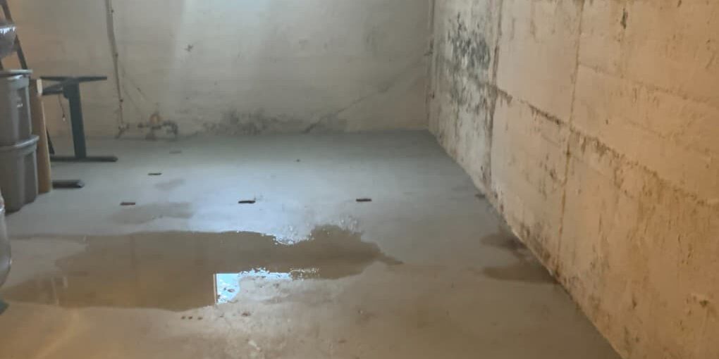 Basement Water Leak Repair