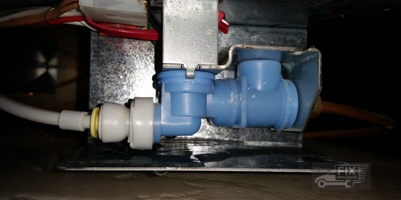 Refrigerator Water Line Leak Refrigerator Water Line Leak