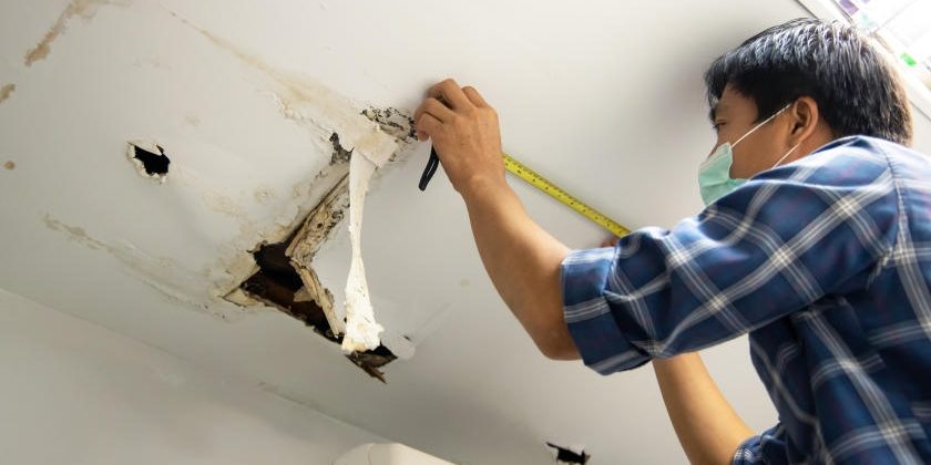 Ceiling Water Leak Repair Ceiling Water Leak Repair